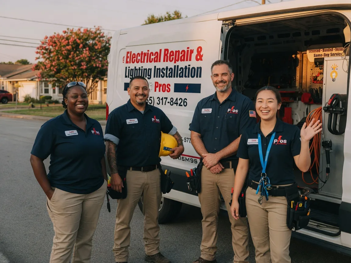 Licensed Electrician company in Troup, TX